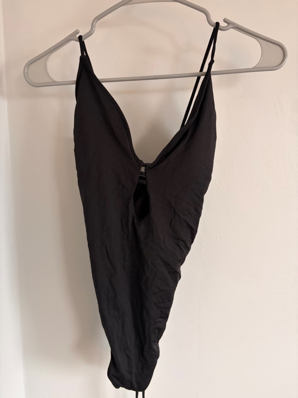 O'Neill Black One-Piece Swimsuit with Plunge and Cutout